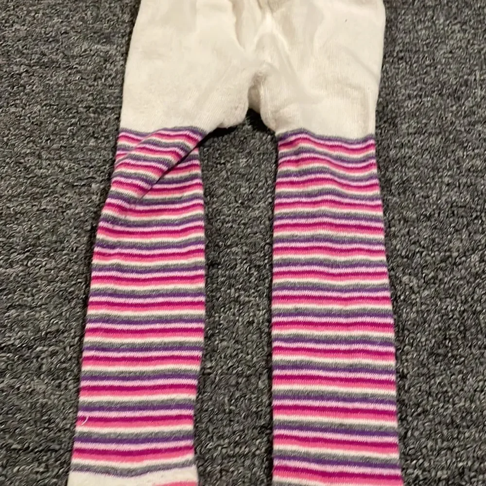 𝅺no brand 6-18 m girls tights good condition